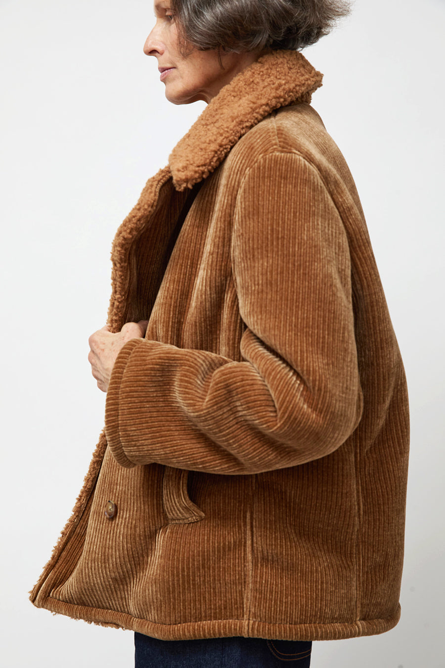 No.6 Shaye Coat in Camel