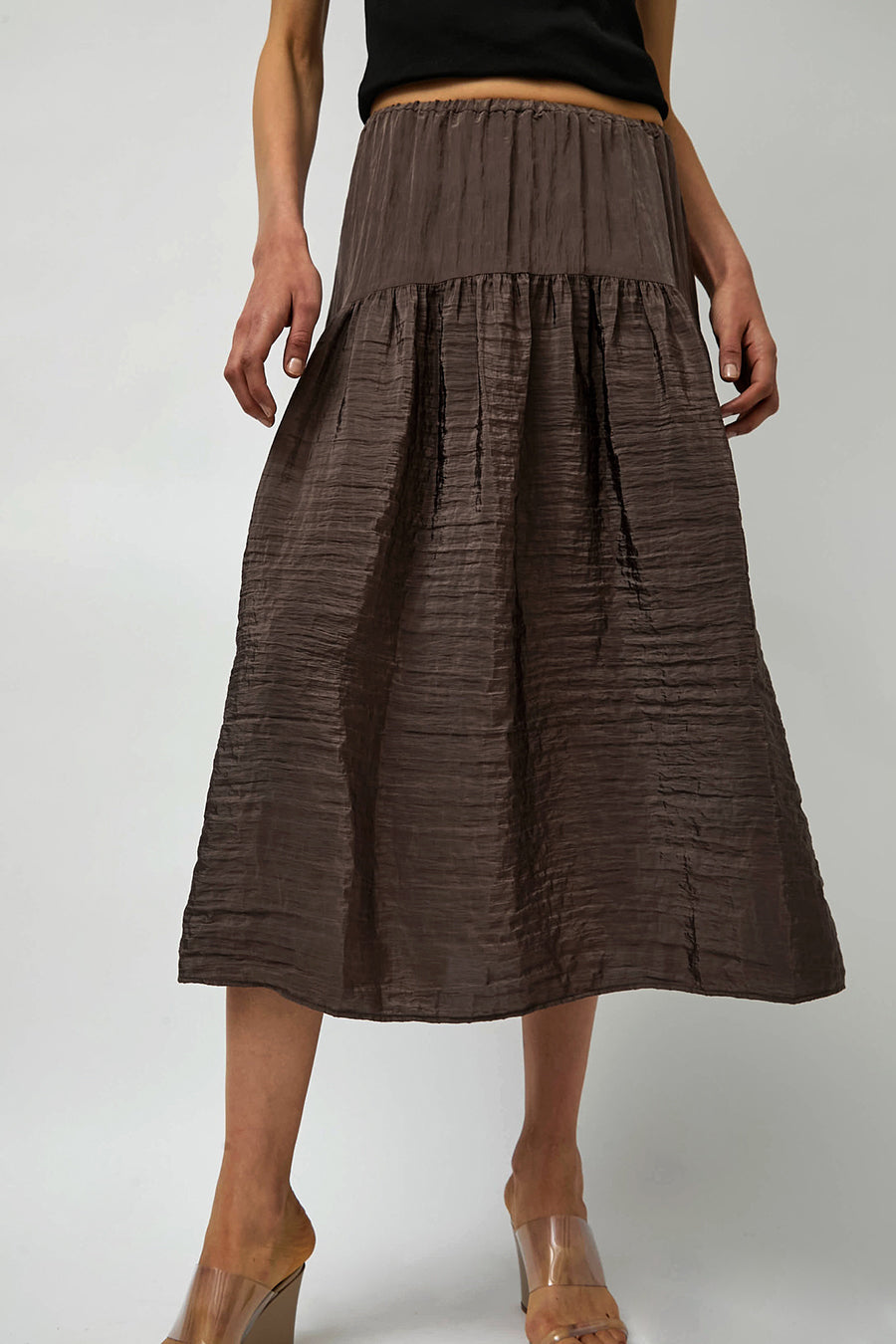 No.6 Sophia Skirt in Slate
