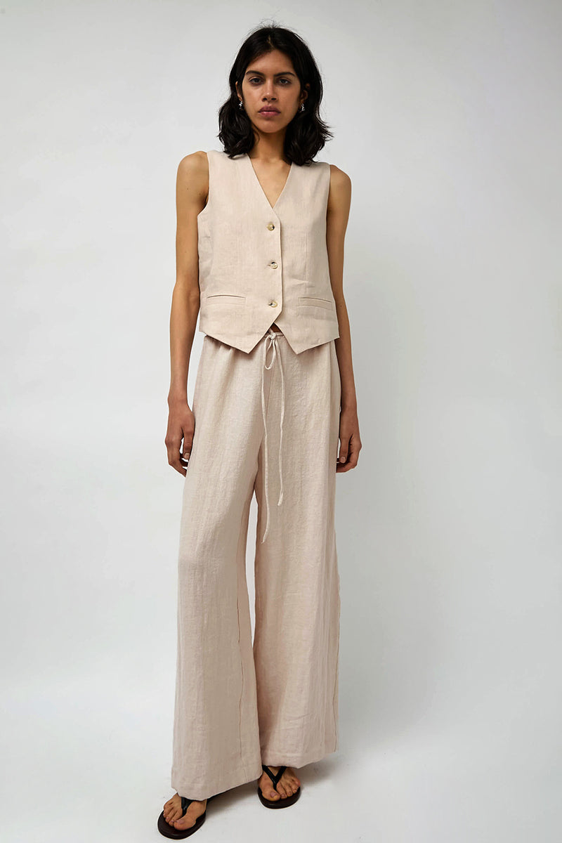 No.6 Martin Vest in Natural