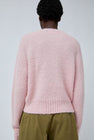 Nothing Written Alpaca Pullover Sweater in Baby Pink