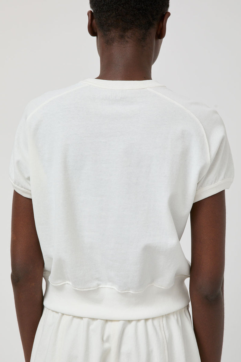 Nothing Written Bibi Cotton Sweatshirt Tee in White