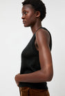 Nothing Written Carol U-Neck Vest in Black