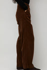Nothing Written Corduroy Carpenter Pants in Dark Brown