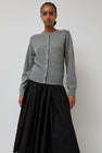 Nothing Written Emitt Wool Round Cardigan in Grey