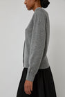 Nothing Written Emitt Wool Round Cardigan in Grey