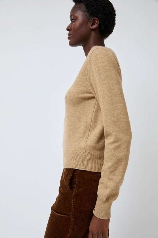 Nothing Written Hany Cashmere Knit in Camel