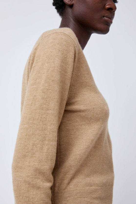 Nothing Written Hany Cashmere Knit in Camel