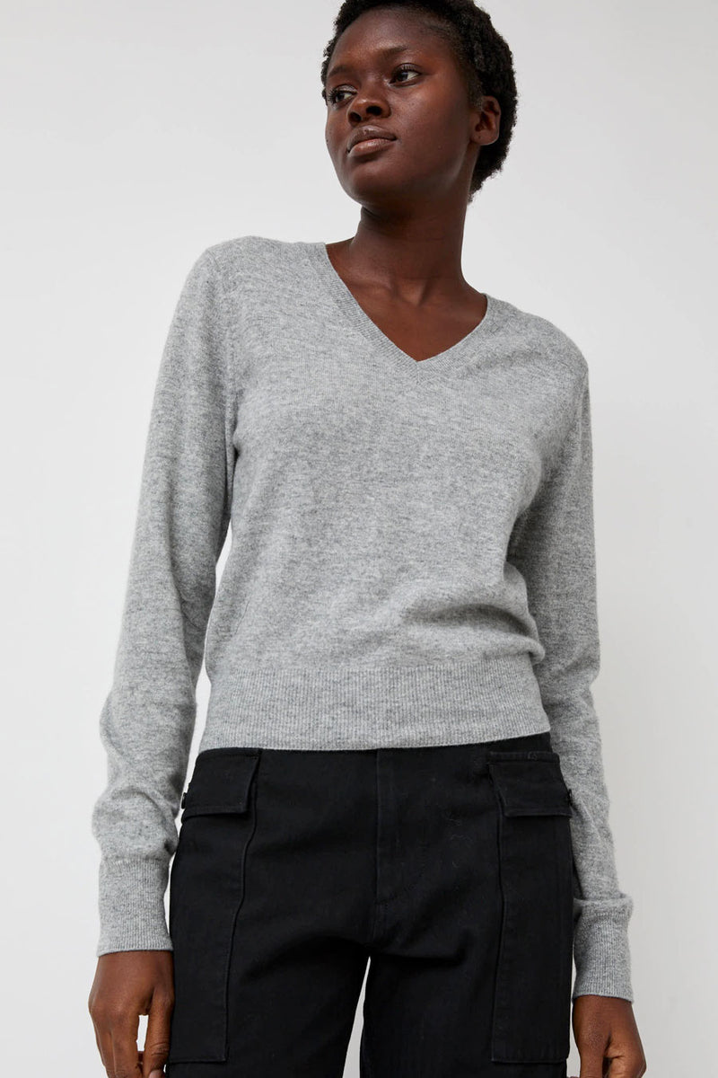 Nothing Written Hany Cashmere Knit in Gray