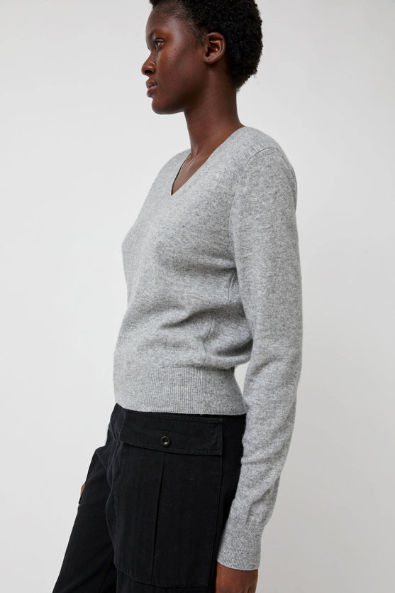 Nothing Written Hany Cashmere Knit in Gray