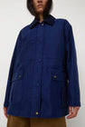 Nothing Written Hunting Cotton Jacket in Blue