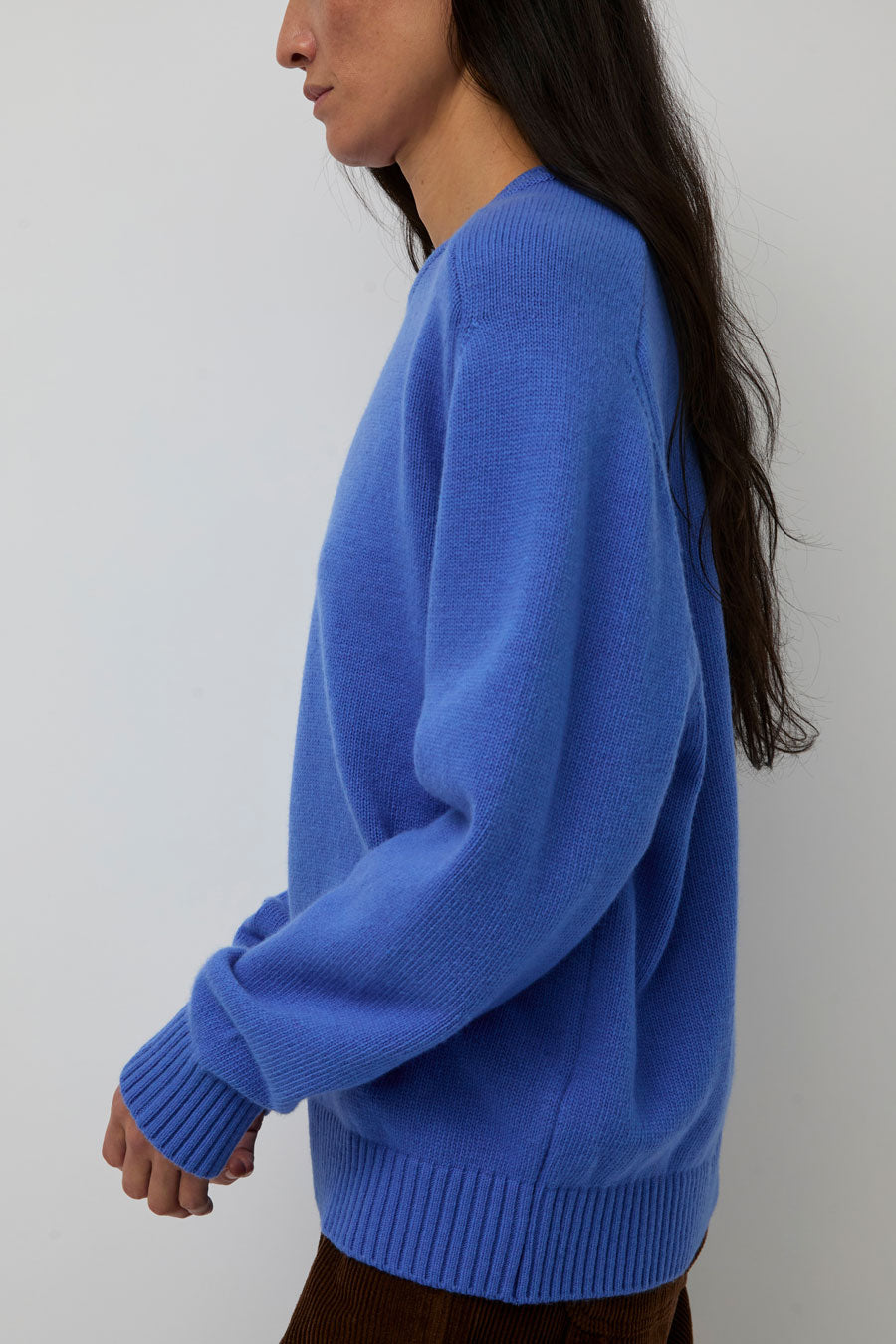 Nothing Written Jude Round Pullover in Blue