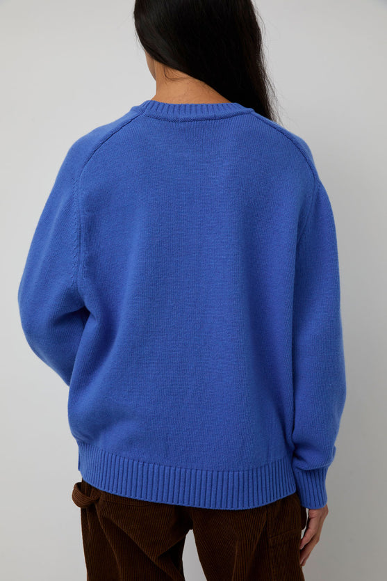 Nothing Written Jude Round Pullover in Blue