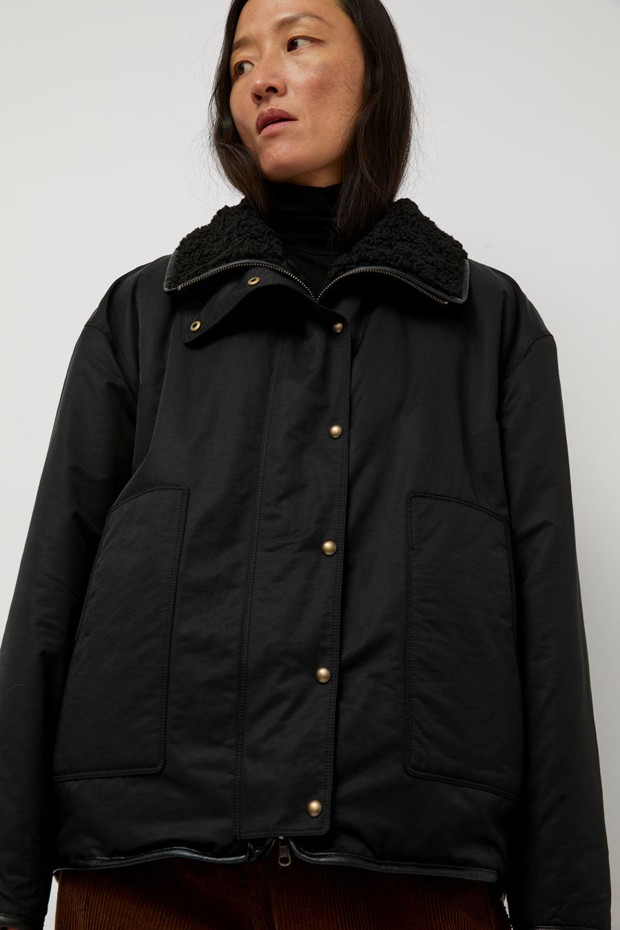 Nothing Written Pooh Reversible Jumper in Black