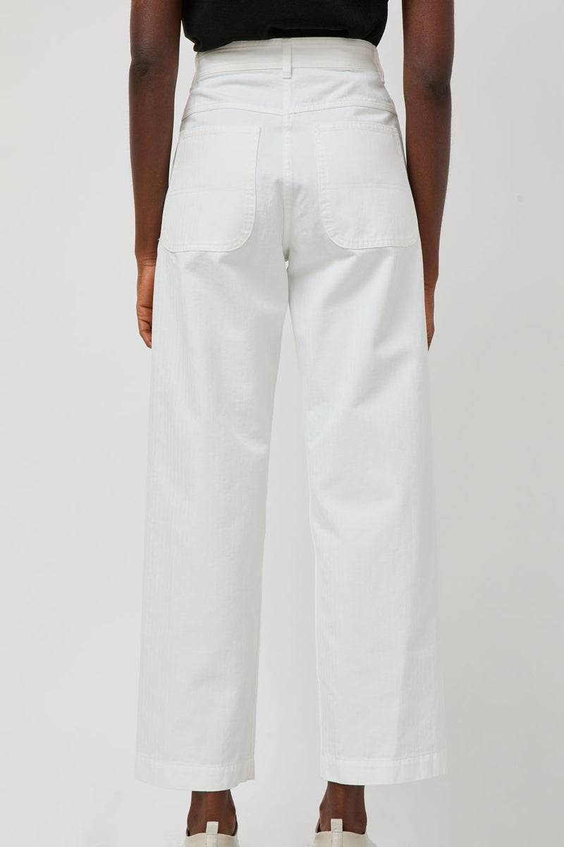 Nothing Written Paan Cotton Chino Pants in White