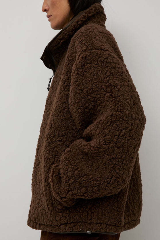 Nothing Written Pooh Reversible Jumper in Vintage Brown