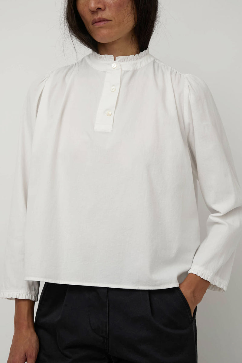 Nothing Written Tutto Cotton Shirt in White