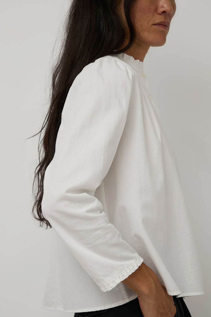 Nothing Written Tutto Cotton Shirt in White