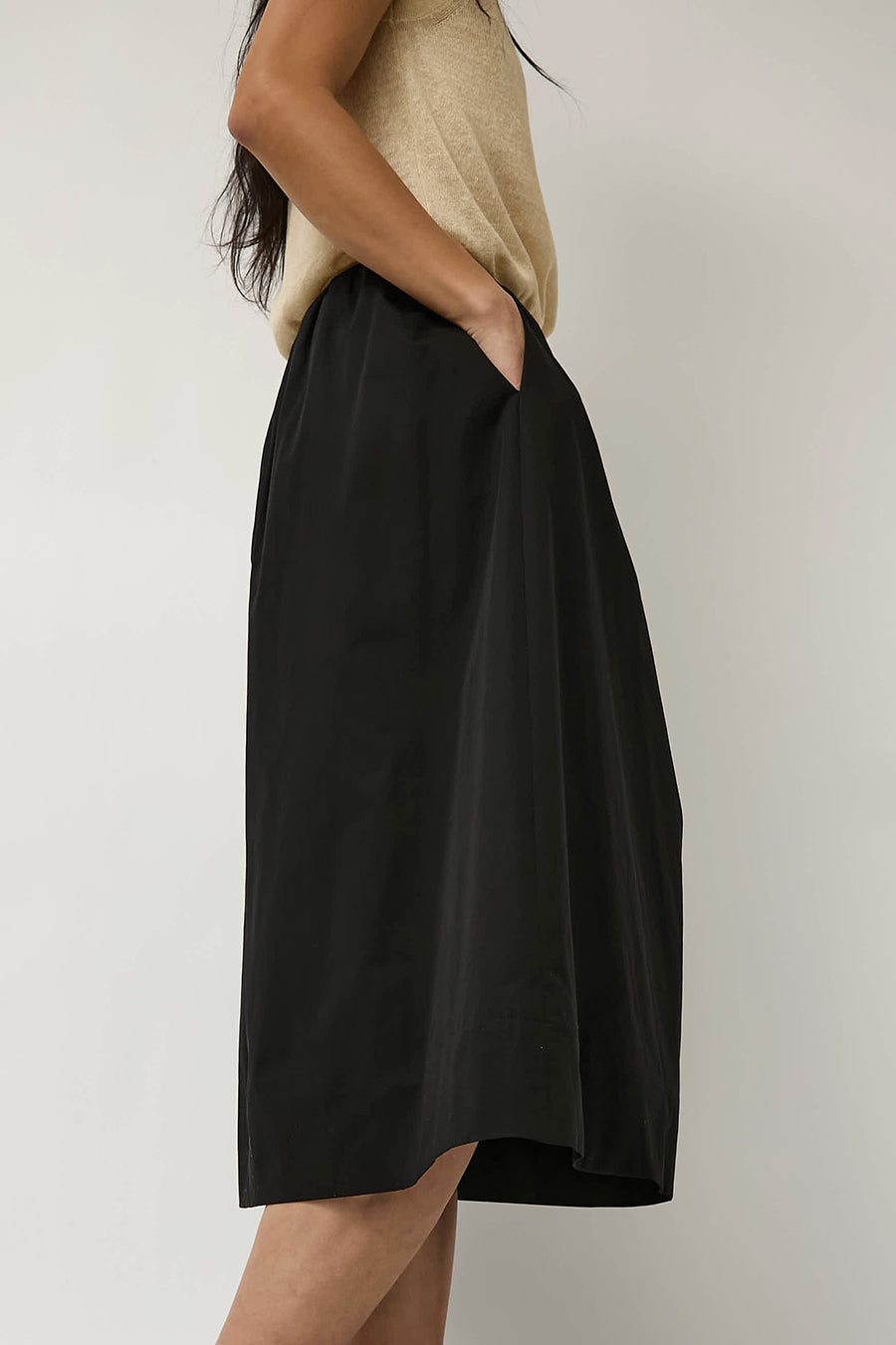 Nothing Written Leia A Line Skirt in Black