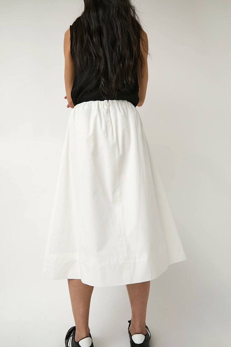 Nothing Written Leia A Line Skirt in White