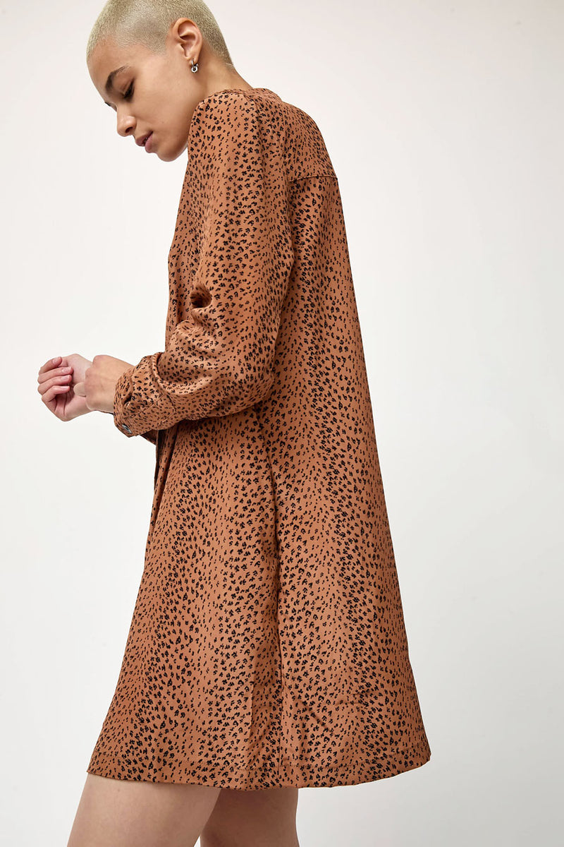 No.6 Annick Dress in Brown Animal