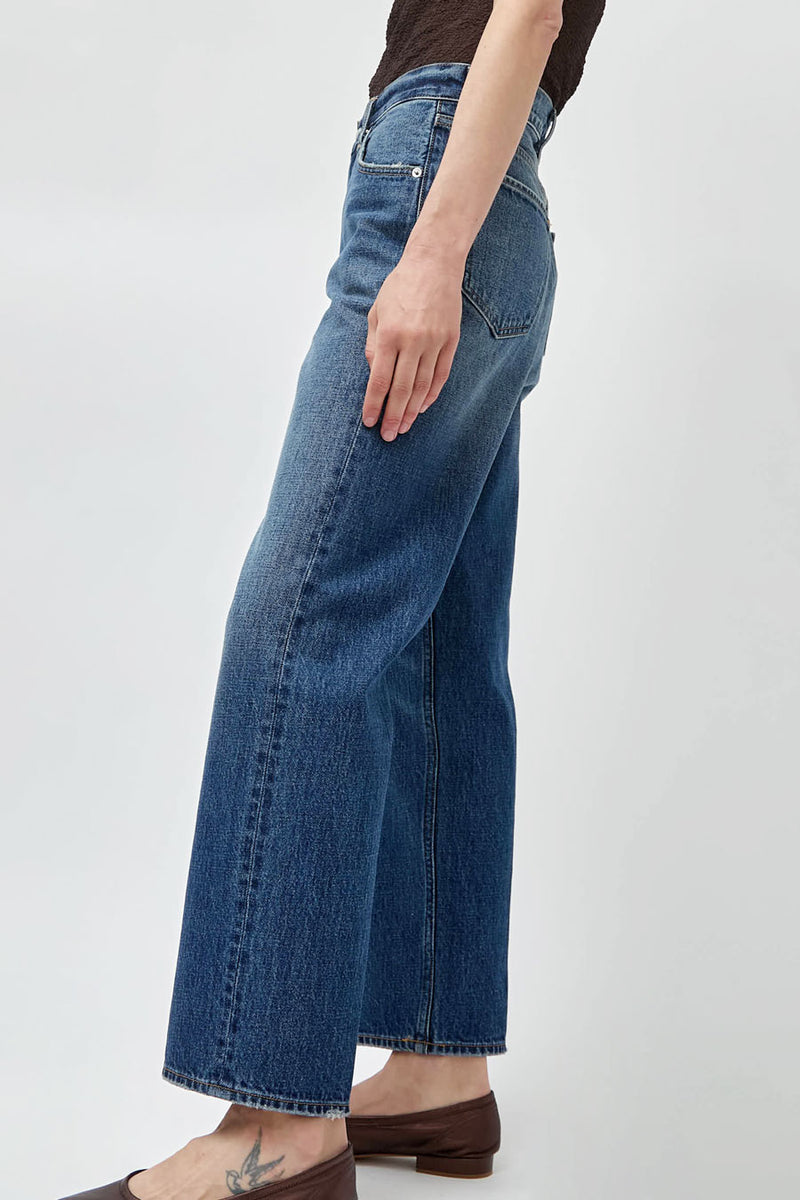 Oketo Cut 101 Straight Jean in Vintage Dark