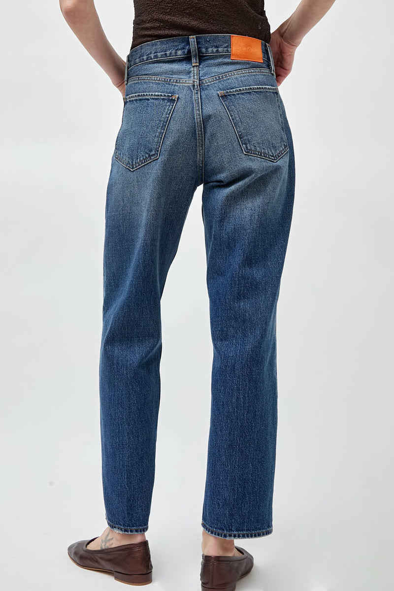 Oketo Cut 101 Straight Jean in Vintage Dark