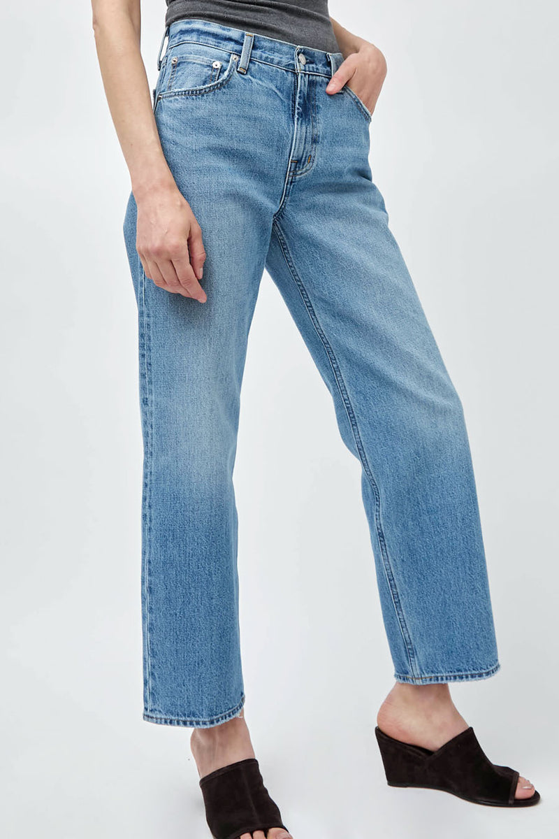 Oketo Cut 101 Straight Jean in Vintage Light