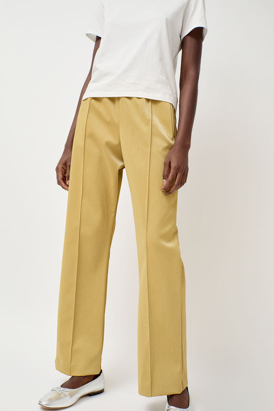 No.6 Horace Pant in Butter Faux Leather