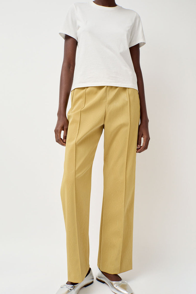 No.6 Horace Pant in Butter Faux Leather