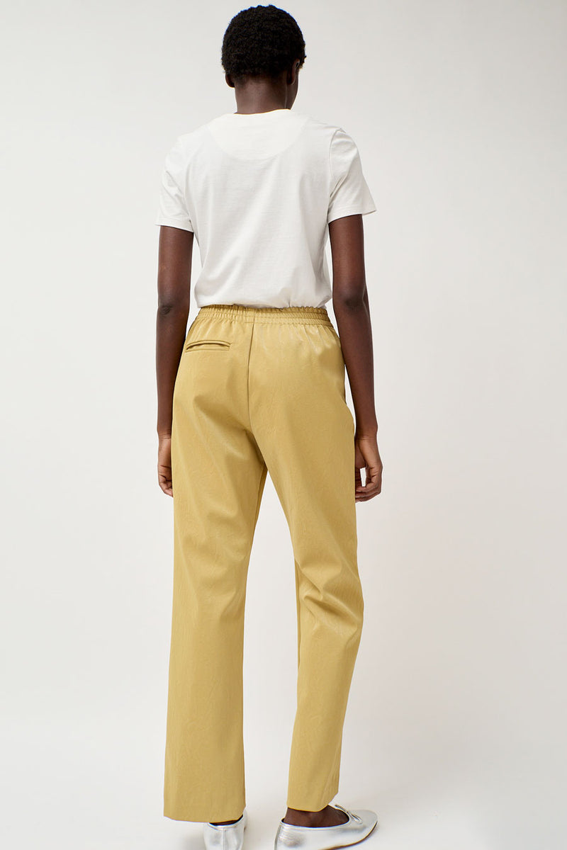 No.6 Horace Pant in Butter Faux Leather