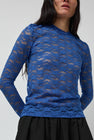 No.6 Ash Tee in Cornflower Lace