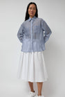 No.6 Lake Shirt in Dusk Organza