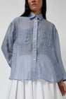 No.6 Lake Shirt in Dusk Organza