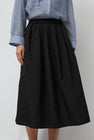 No.6 Mel Skirt in Black Nylon