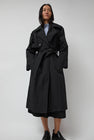 No.6 Peterman Trench in Black