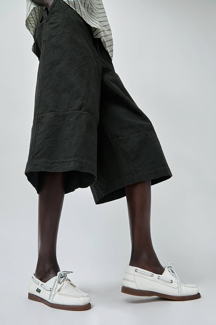 Paraboot Barth Boat Shoe in Cerf Blanc