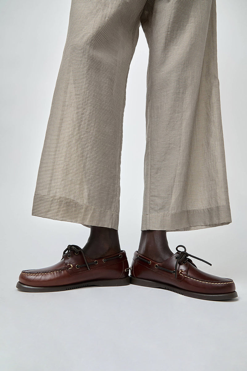 Paraboot Barth Boat Shoe in Lisse America