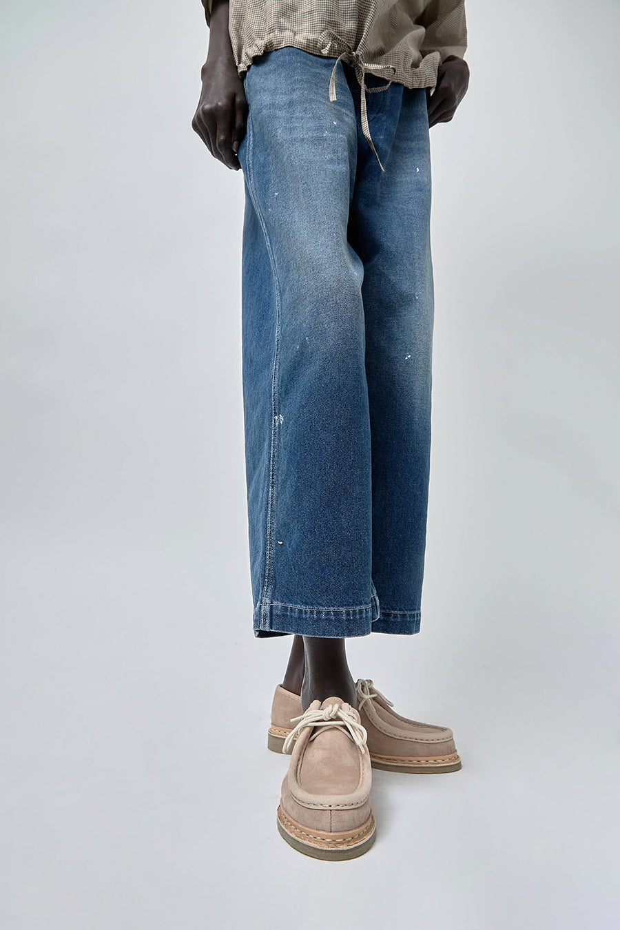 Paraboot Mirabelle Derby in Velours Gres