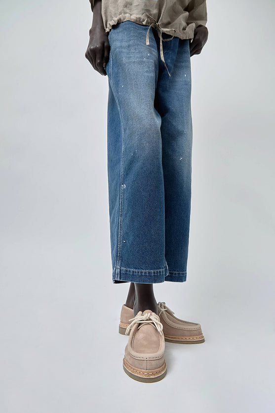 Paraboot Mirabelle Derby in Velours Gres – No.6 Store