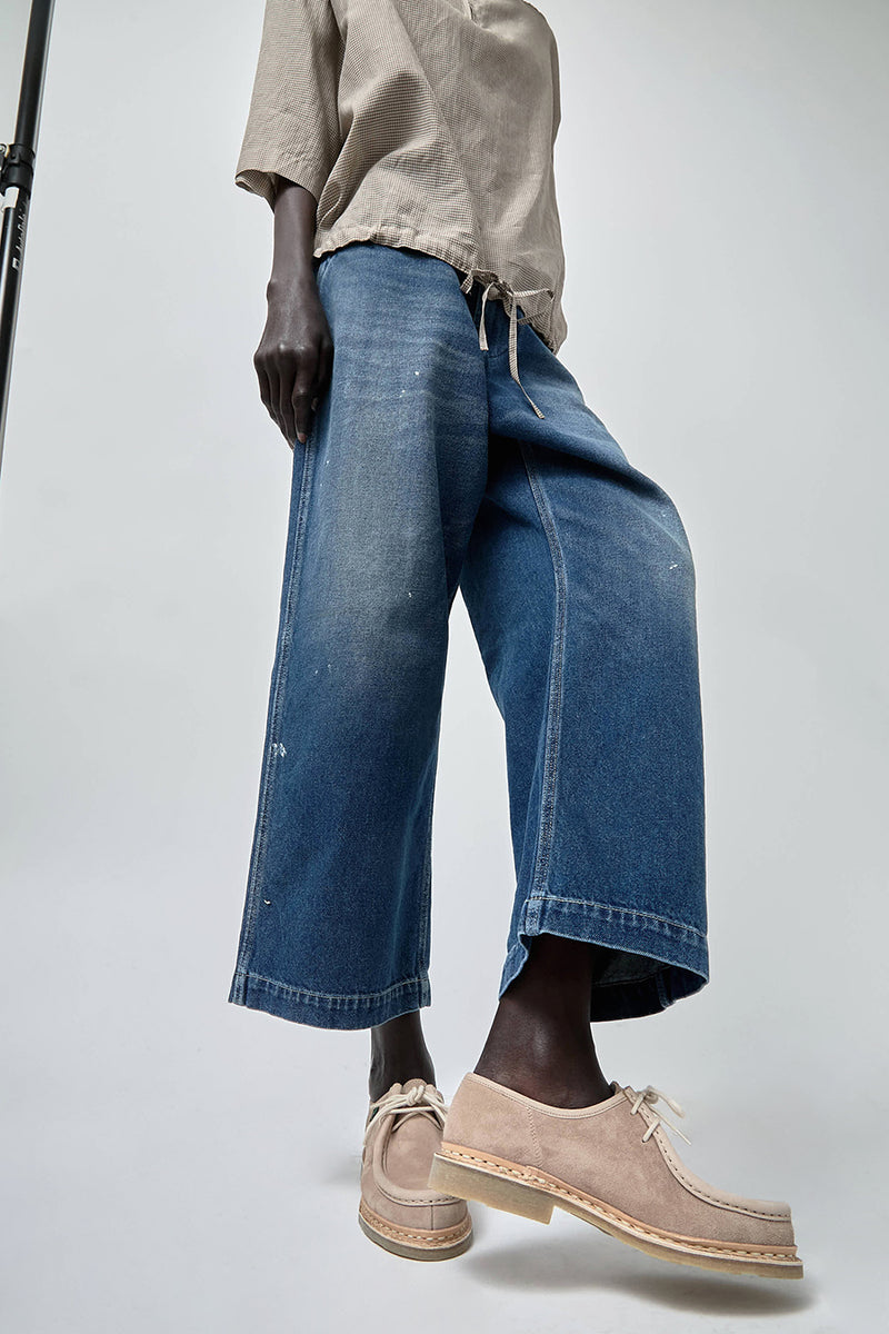 Paraboot Mirabelle Derby in Velours Gres