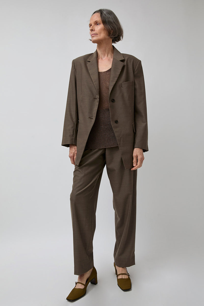 Pari Desai Neel Trouser in Tabac