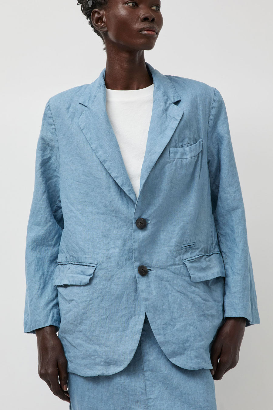 Quitan French Worker's Jacket in Ai-Sumi