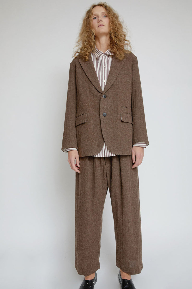 Quitan Kilt Easy Pants in Khaki