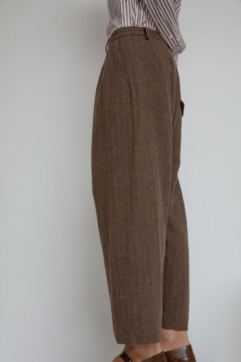 Quitan Kilt Easy Pants in Khaki