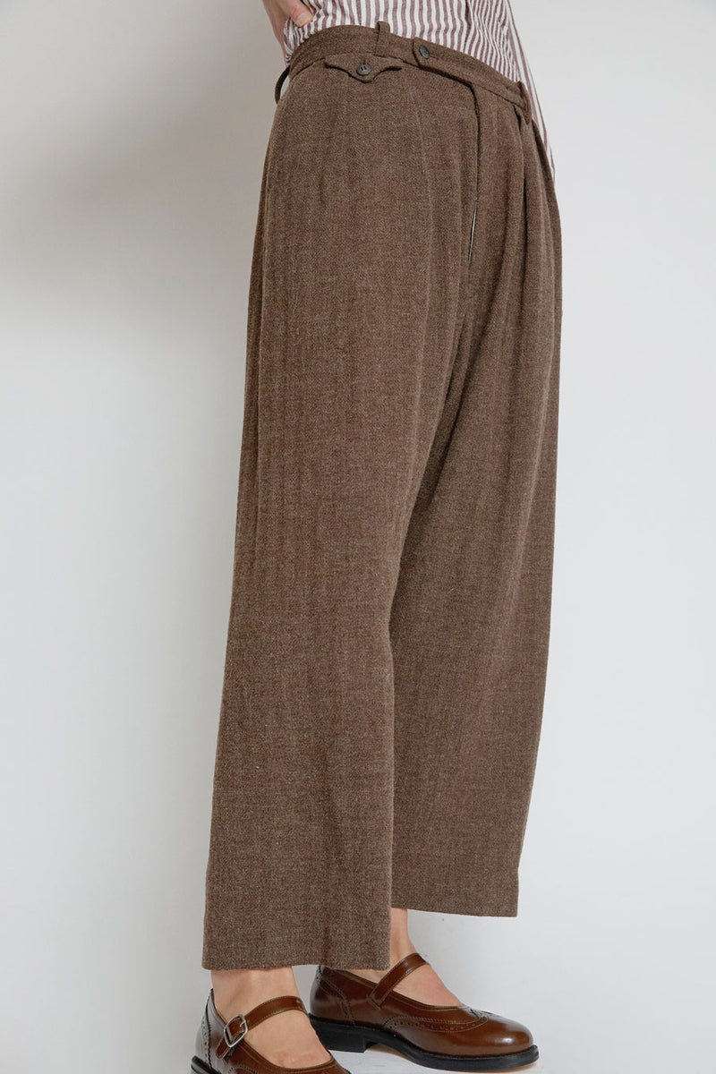 Quitan Kilt Easy Pants in Khaki