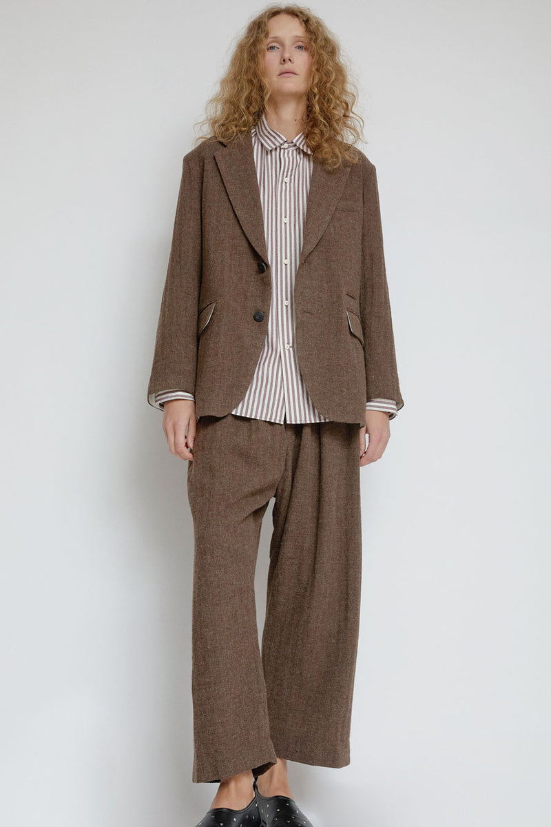 Quitan Long Sleeve Shirt in London Stripe
