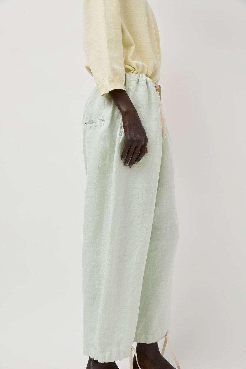 Quitan Over Pants in Mint Sage