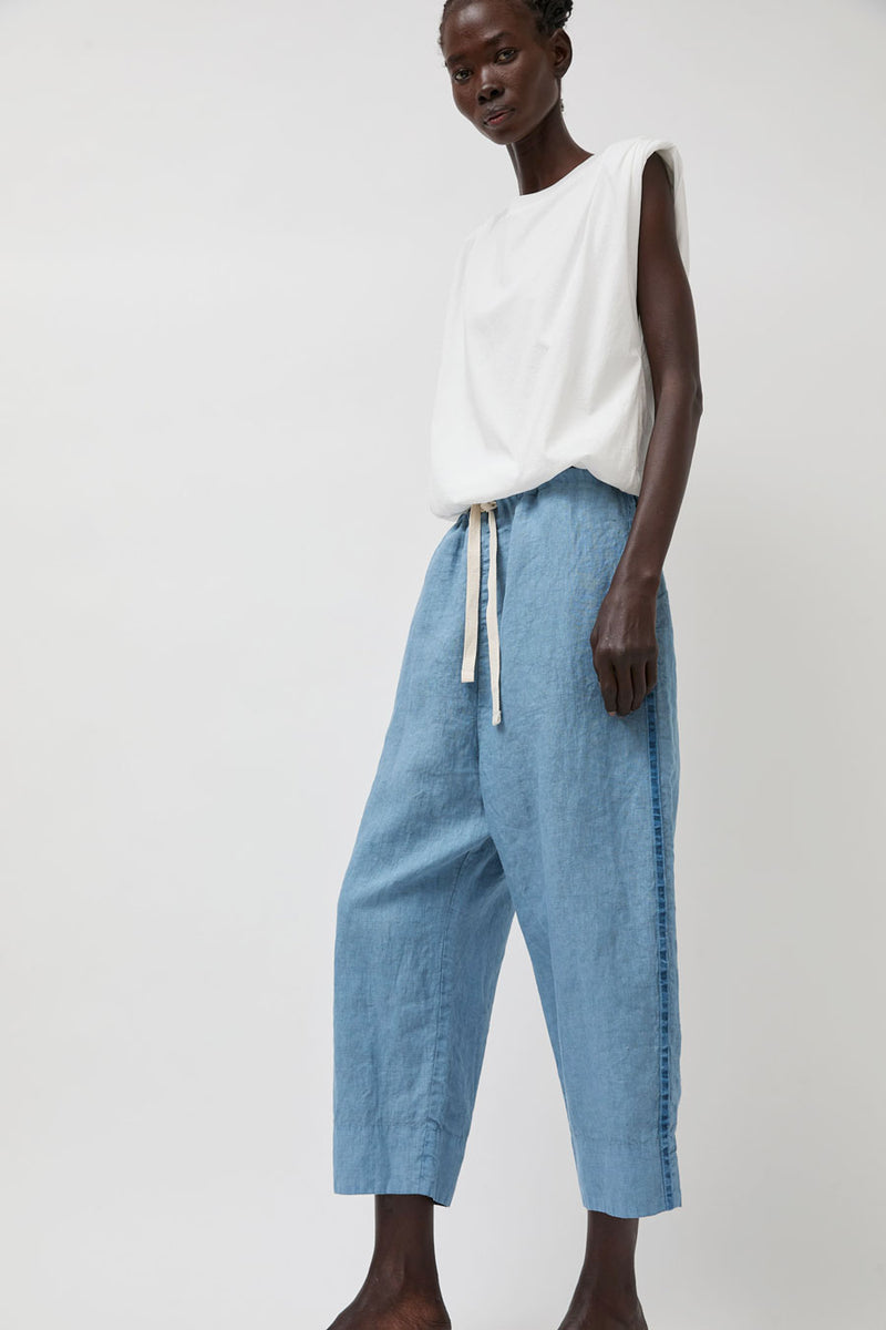 Quitan Pompier Easy Pants in Ai-Sumi