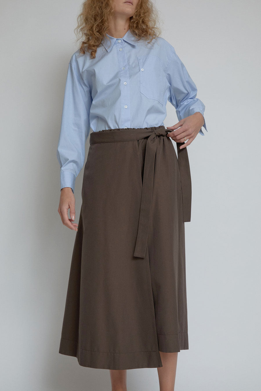 Quitan Kilt Easy Pants in Khaki