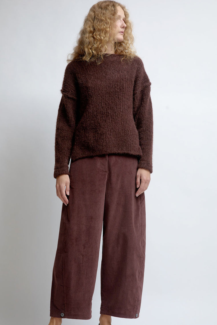 RUS Domu Pants in Dark Cherry